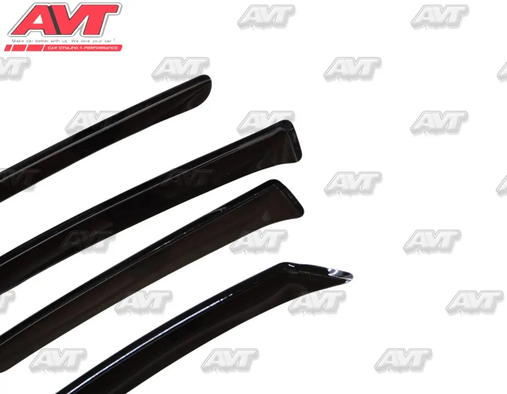 Window deflectors for Ford Focus II 2004~2011 car styling wind deflector guard auto vent visor rain guards cover decor | Автомобили и