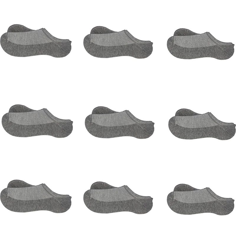 Men's sock 3 -6 -9-12 pieces slippers cotton Invisible No show Boat Socks Summer autumn Fashion male to Male EU41-44by Varetta - Turkey
