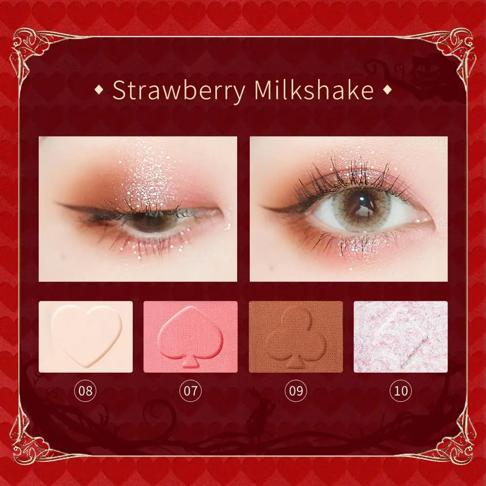 ZEESEA Eyeshadow Palette 12 Colors - British Museum Alice in Wonderland Series Matte and Glitter Eye Shadow image 5