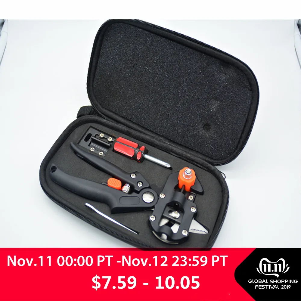 1 шт. черный нож для прививки многофункциональный прививания фруктовых деревьев