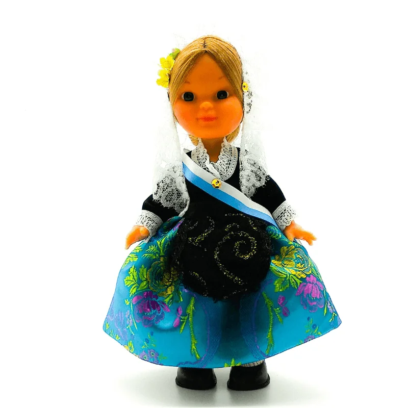 Doll Collection 25 cm regional dress Alicantina Foguerera Alicante. Made in Spain by Folk craftsmanship. Original gift | Игрушки и хобби