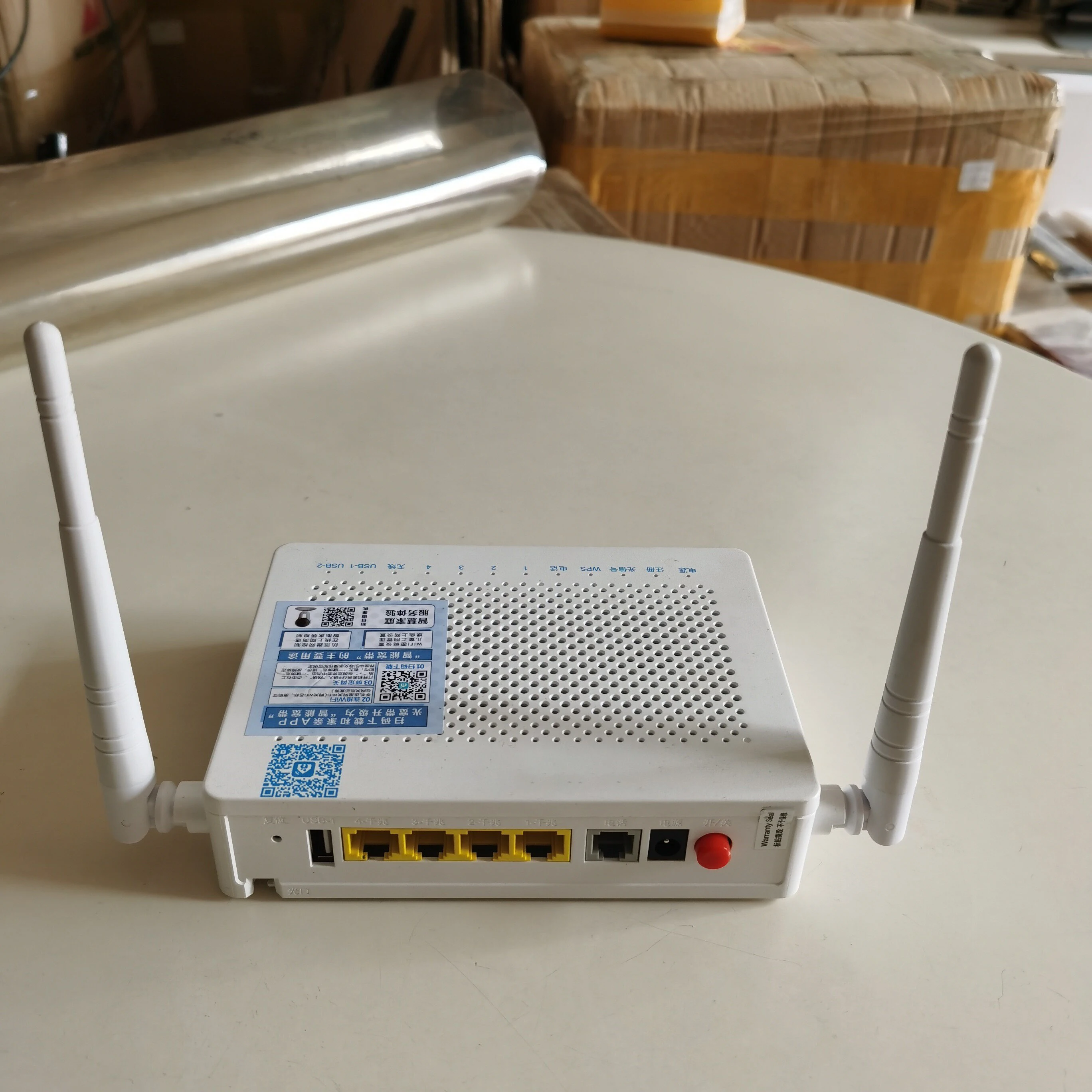 Бесплатная доставка 5 шт. F673a V9 двухдиапазонный 4ge + 1tel 2usb Ac фонарь Wifi Ont ONU Gpon