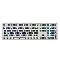 epomaker gk108s bluetooth 5 1 hot swappable keyboard kit with rgb backlit type c interface fully programmable