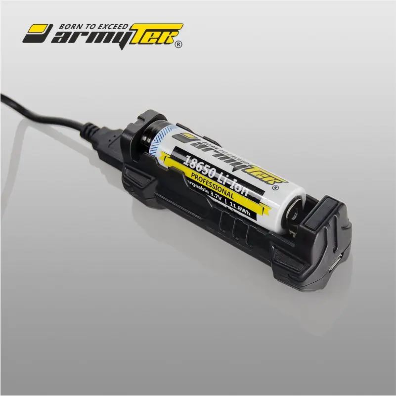 Компактное универсальное зарядное устройство Armytek Handy C1 Pro с функцией Powerbank для Li-Ion / IMR / Ni-MH / Ni-Cd аккумуляторов