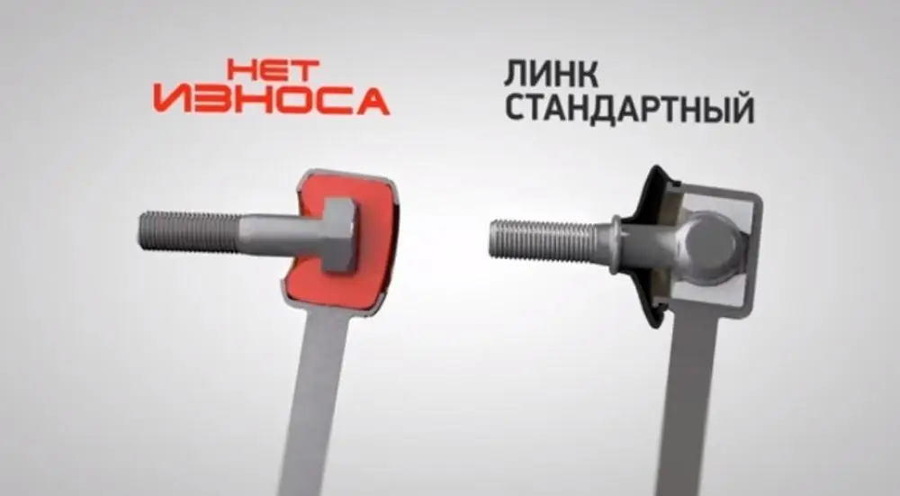 Линк стабилизатора усиленный №215 Цена за 2 штуки |