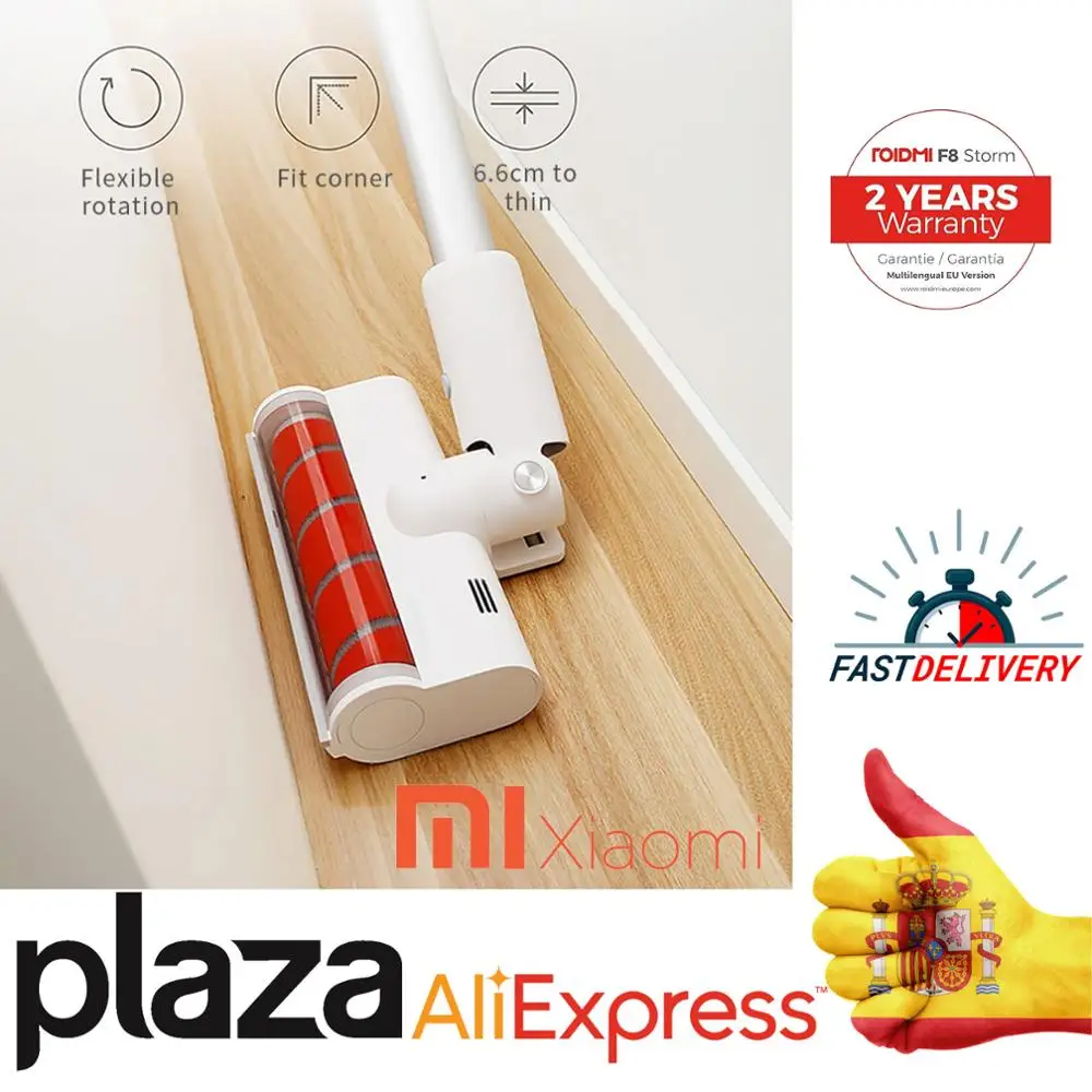 Xiaomi Roidmi F8 aspiradora inalas mbrica de mano para la alfombra del hogar colector polvo coche Filtro ciclón Bluetooth | Бытовая
