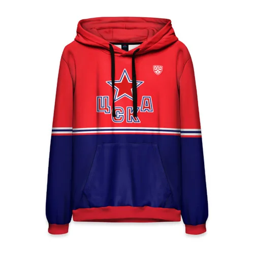 Мужская толстовка 3D ЦСКА ХК | одежда