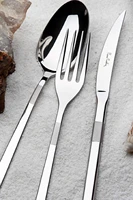 pierre cardin replay 89 piece steel cutlery set
