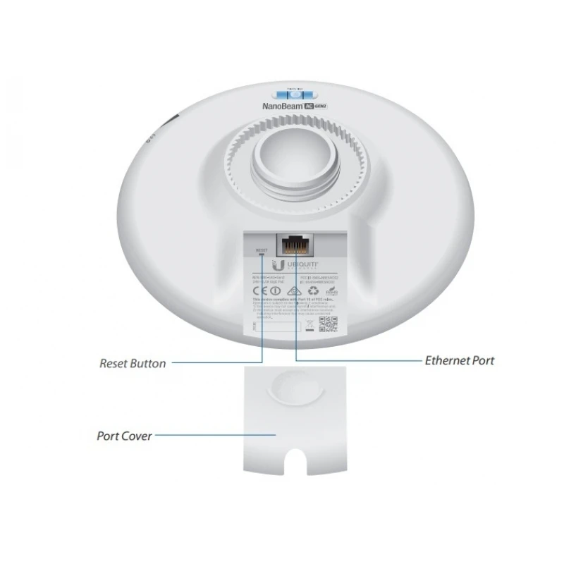 Ubiquiti NanoBeam 5AC Gen 2 (NBE Gen2) Точка доступа|Точки доступа| |