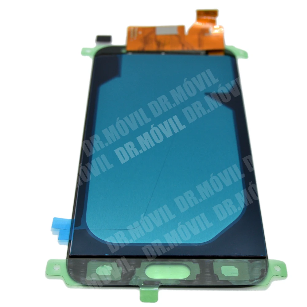 OLED дисплей Samsung J7 2017 J730F золотого цвета регулируемая яркость крепление на клейкой