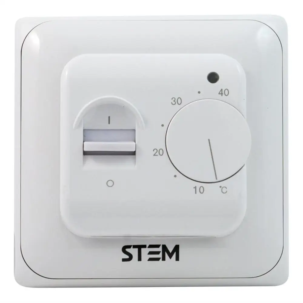 Механический терморегулятор STEM Energy SET-70 220В 16А для теплого пола регулятор