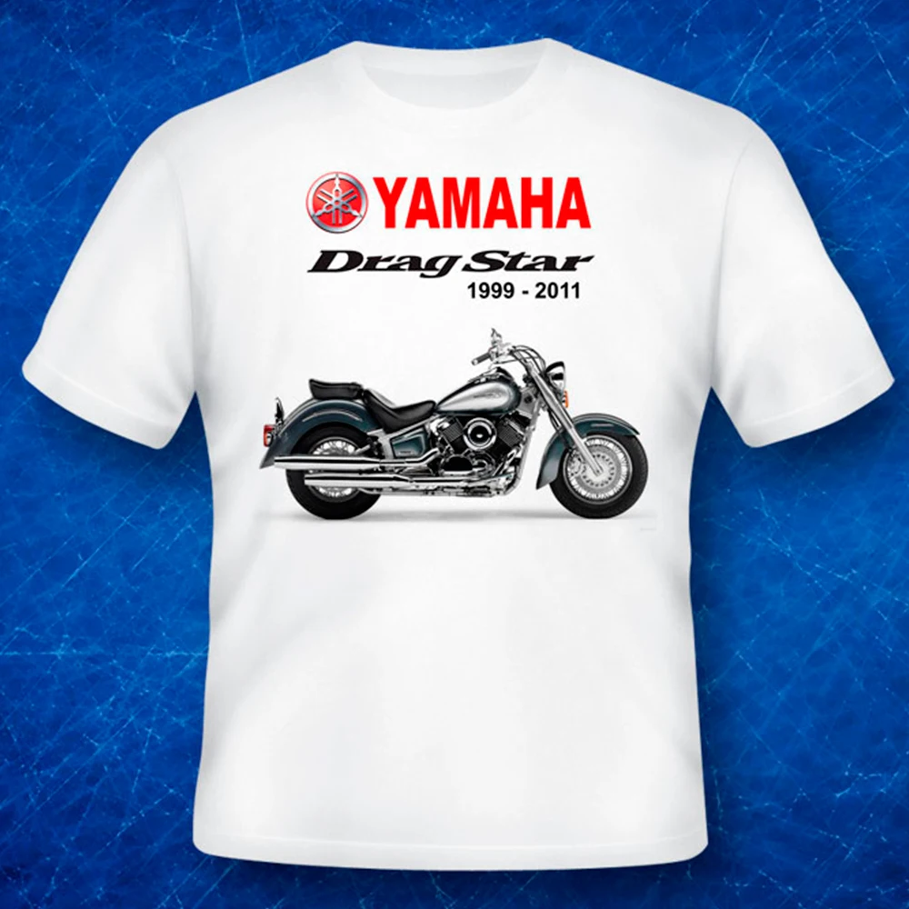 Футболка Yamaha XVS 1100 Drag Star не выгорает стирает подходит |