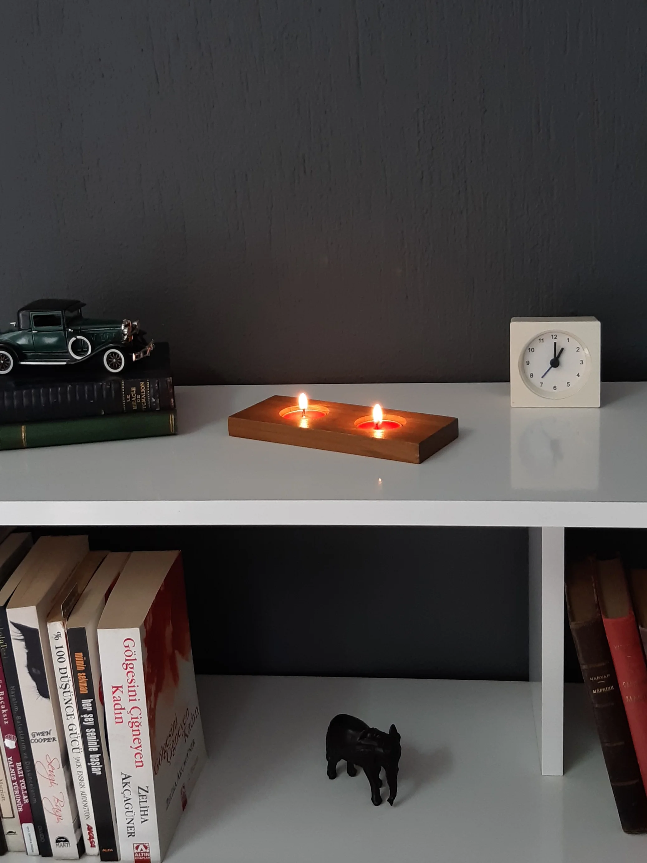 Декоративная Минималистичная деревянная подставка под свечи Скандинавский