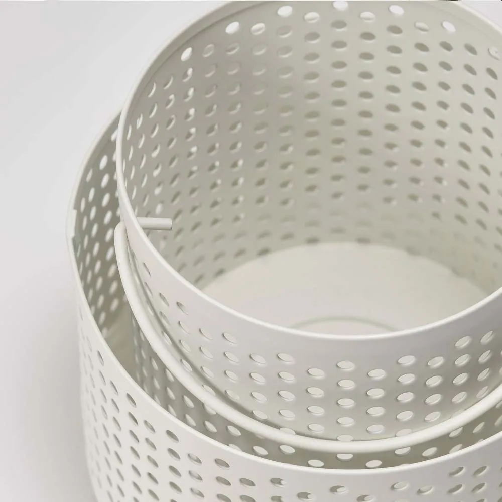 

Tealight candle holder, white