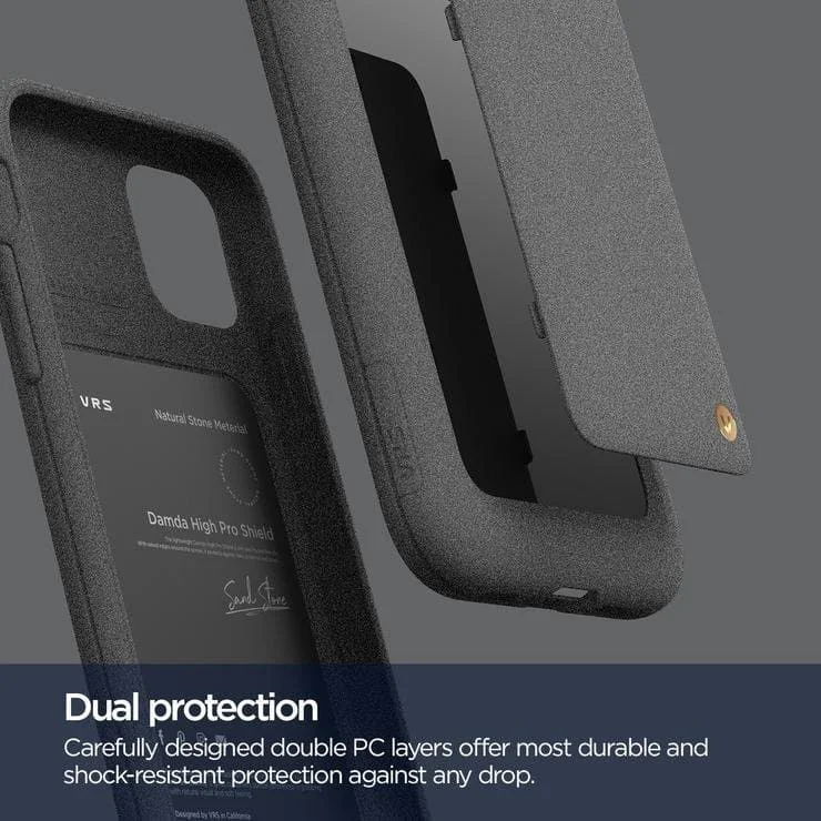 Чехол VRS Design Damda High Pro Shield для iPhone 11 Sand Stone|Бамперы| |
