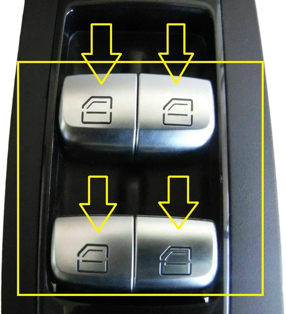 2 шт. кнопка для Ремонта Выключателя окна Mercedes C Class W205 A2139050000|Переключатели и