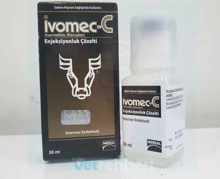 

Boehringer Ingelheim IVOMEC C Medicines Ivermectin 50ml Solution Endectocyte Dog Cow Sheep Pig Horse For Animals Antiparaziter