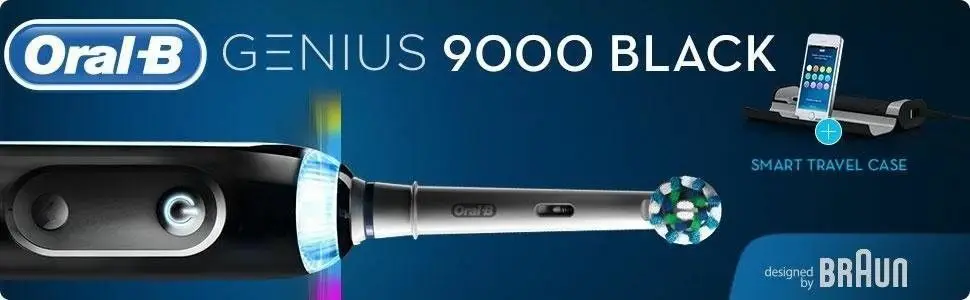 ORAL-B GENIUS 9000 Электрический Зубная щётка зубных щеток Braun Новый в коробке-быстрая