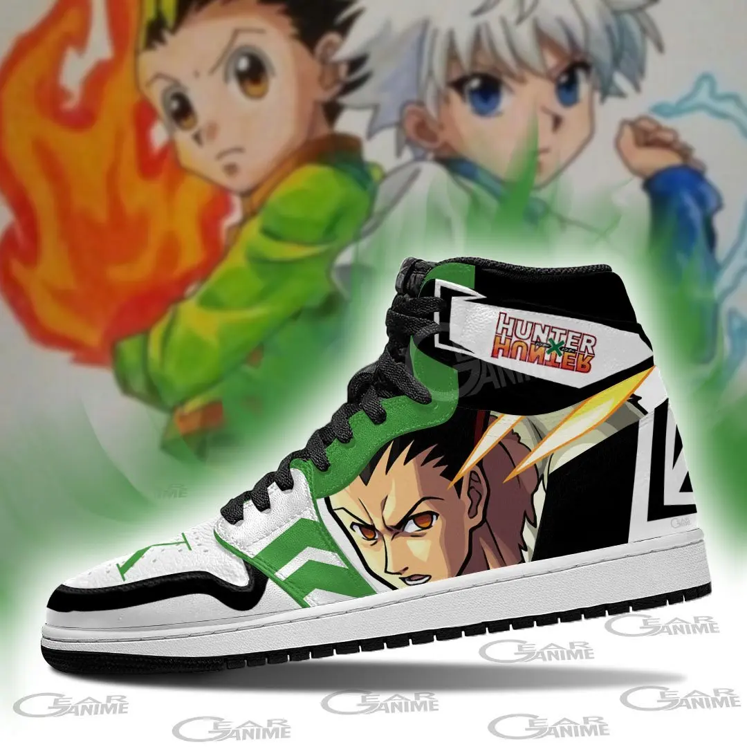 

Gon and Killua Sneakers Hunter X Hunter Anime Custom Shoes