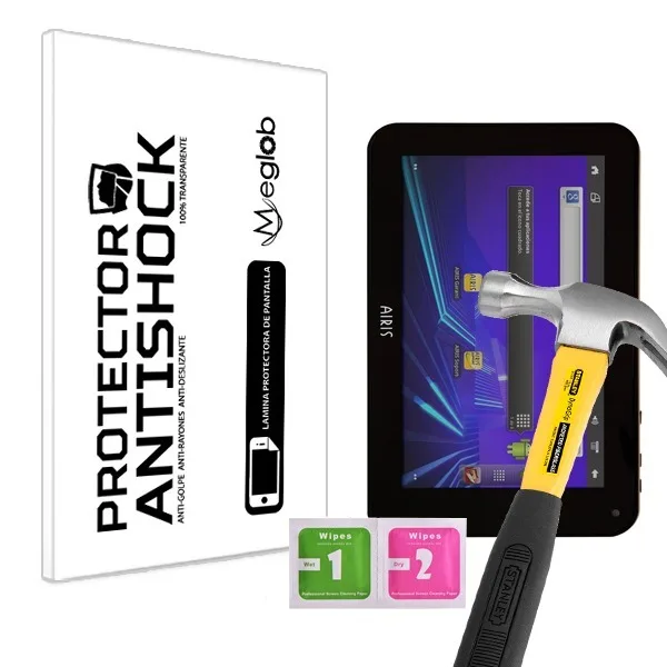 Защита экрана Анти-шок против царапин анти-осколки Совместимость с Airis Tablet OnePAD 725