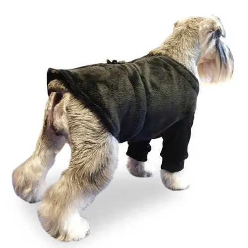 Черный бегунок для бегунов с запахом 70 см | Женская одежда