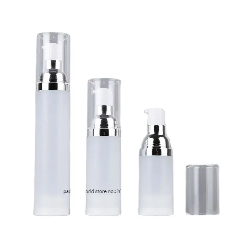 Матовая безвоздушная бутылка 50 мл сыворотка/лосьон/эмульсия/Жидкая основа для