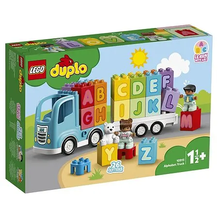 Конструктор LEGO DUPLO Грузовик Алфавит 10915 | Игрушки и хобби