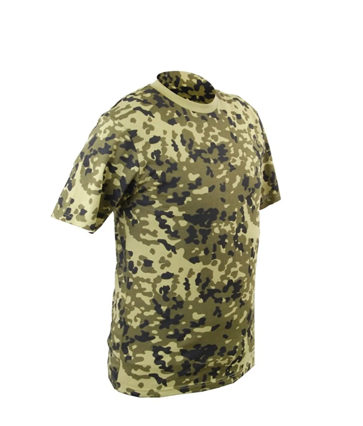 

YDS Mil-Tec Danish T-Shirt Adults Camo T-Shirt Airsoft Military Multi Terrain Pattern MTP Multicam t Shirt