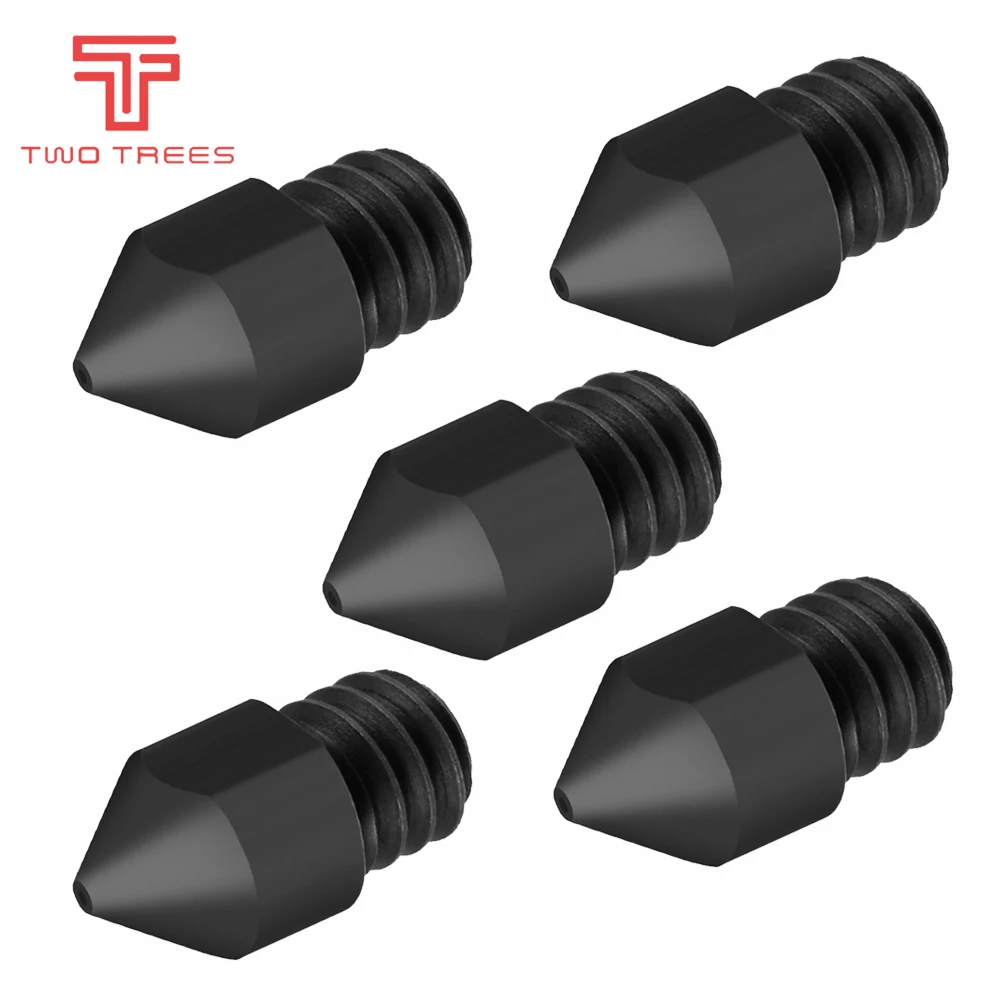 Запчасти для 3D-принтера Reprap MK8 сопло из закаленной стали 1 75 мм 0 4/0 6/0 8 Ender 3 CR10 CR10S
