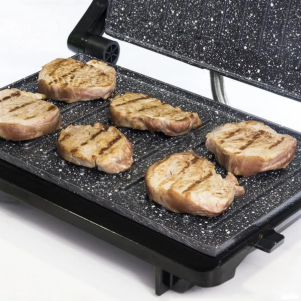 Электрический Барбекю Cecotec Rock'nGrill 750 полностью открытый Вт черный