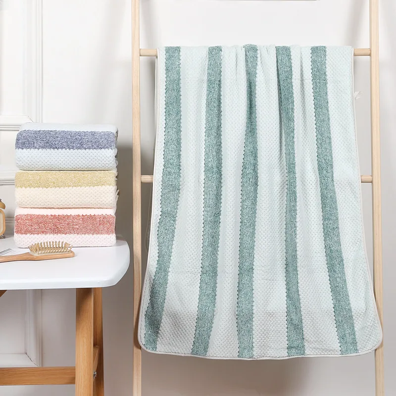 

Luxury Beach Large Towels Bathroom Super Absorbent Quick Drying Hotel Bath Towel Camping Towel Bathroom Accessories 70×140cm