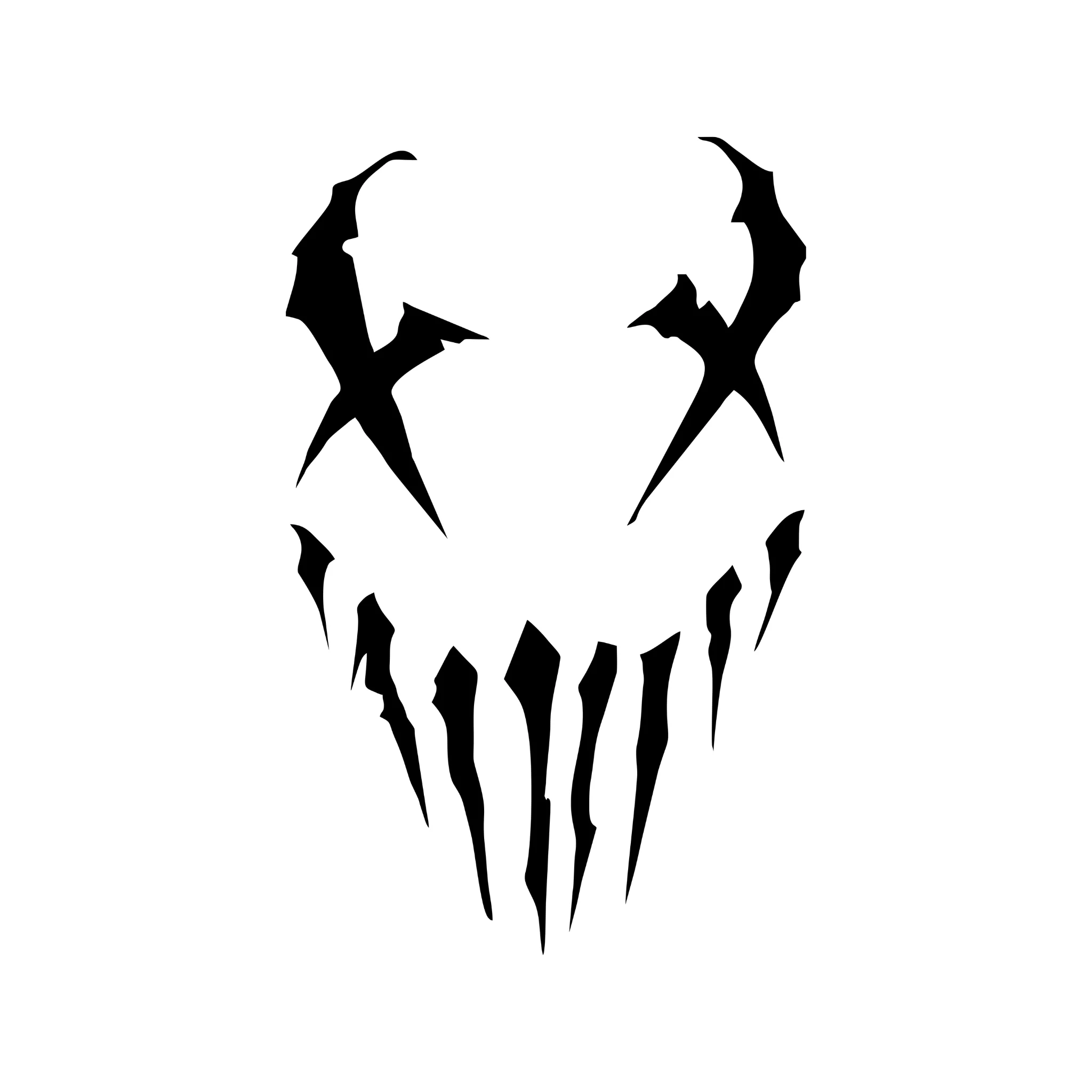 Стикеры(Автомобильные товары) Наклейка на машину из виниловой пленки. &quotDead