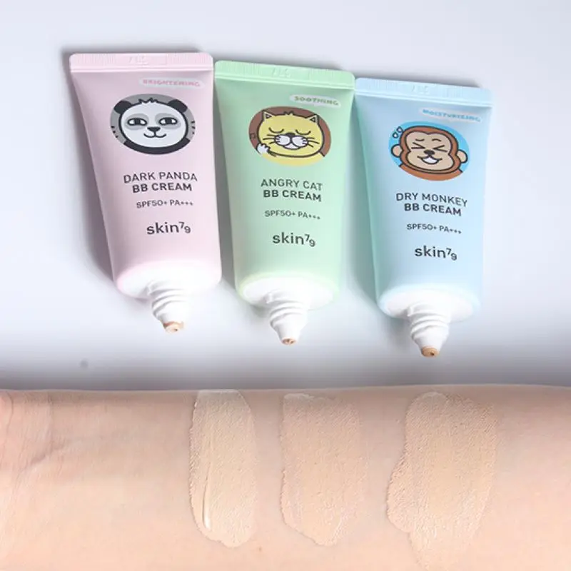 BB Cream - Animal Angry Cat Skin79 CC Foundation SPF Beauty Make Up Light Cover Moisturize Korea Makeup Cosmetic |