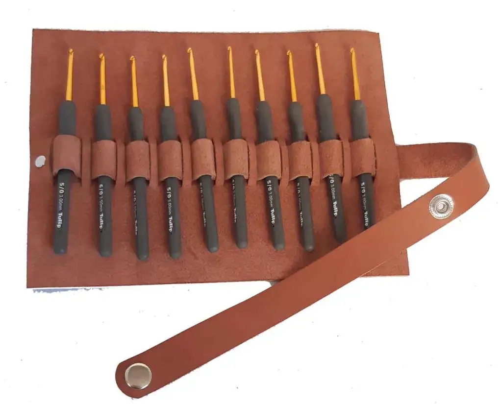 Бумажник из натуральной кожи|Вязание| |