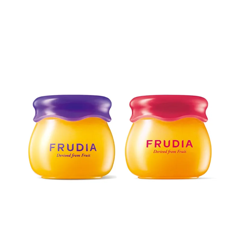 

FRUDIA Official [Korea NO.1 Lip Balm] - Blueberry Hydrating Honey Lip Balm + Pomegranate Honey 3in1 Lip Balm