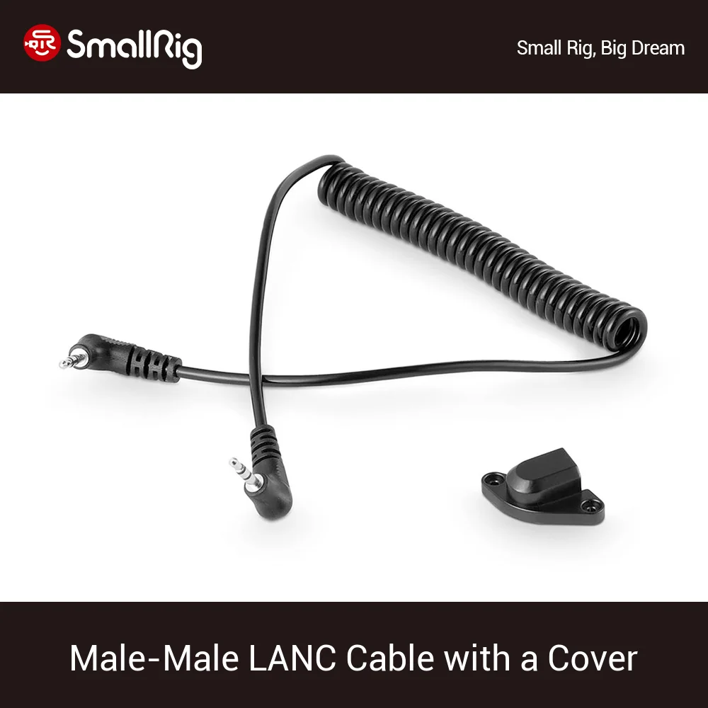SmallRig мужской Мужской кабель LANC с крышкой для Sony PXW FS5 Handgrip Camcorder Remote Control Lanc