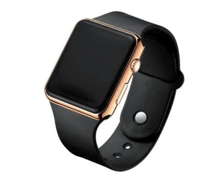 Часы наручные светодиодные в стиле милитари цифровые армейские с силиконовым