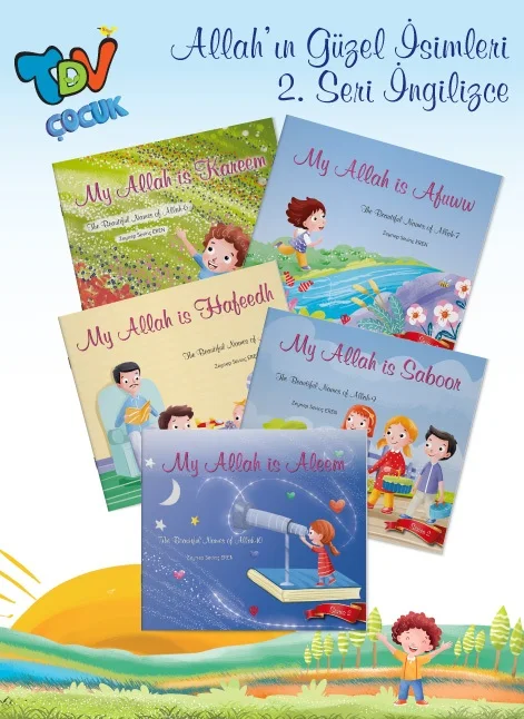 

Allah'ın Most Beautiful Names 2. Serial (English) Beautiful Names of Allah 2.set (5 Books Set)