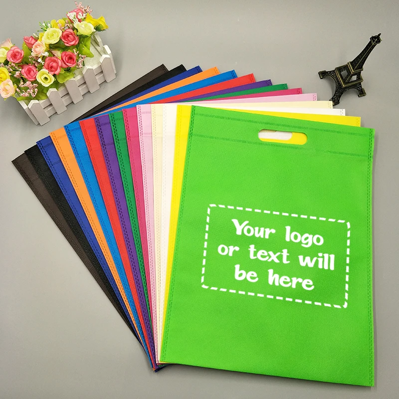 12 шт MOQ Заказная печатная Экологичная хозяйственная сумка складная многоразовая