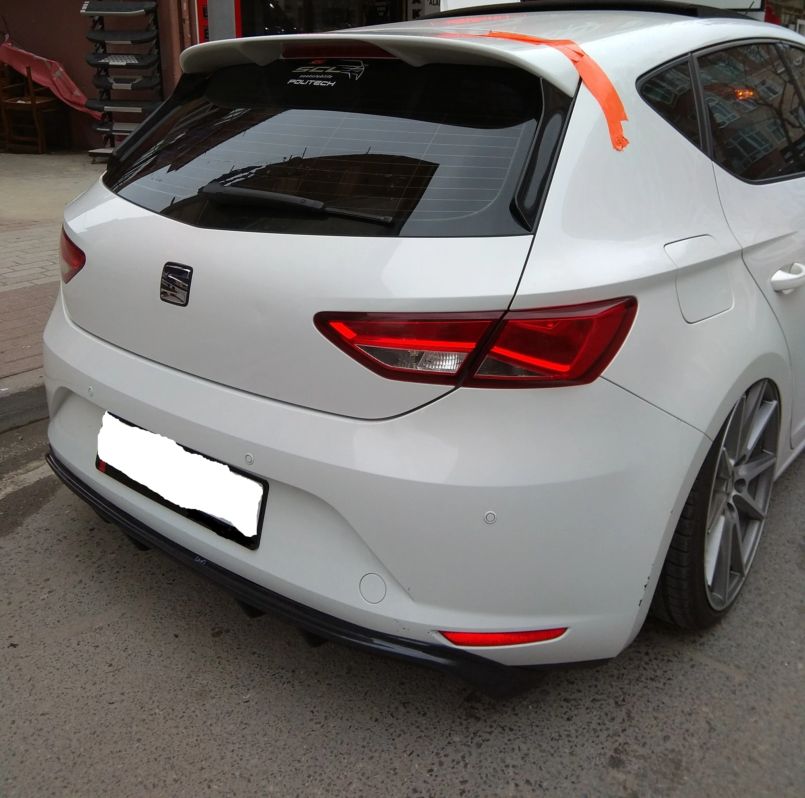 Seat Leon Window Trim спойлер на заднюю крышу 2013 2020 Mk3/3 5 ABS пластик глянцевый черный