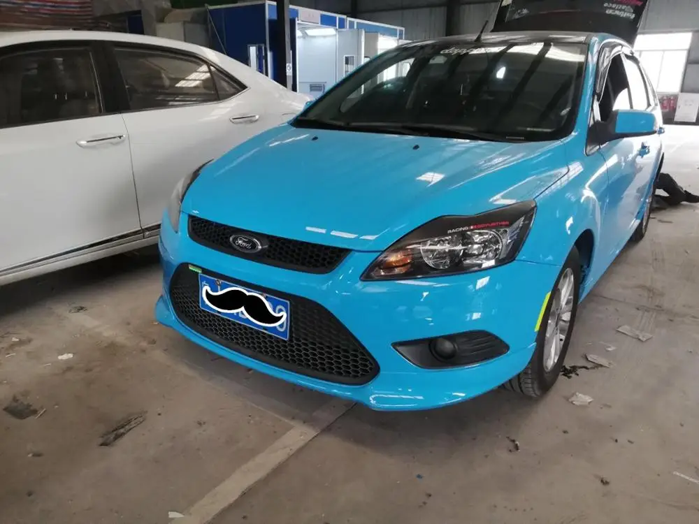 Решетки радиатора в стиле ST для Форд Фокус 2 Рестайлинг (2008 2011)|Передние и