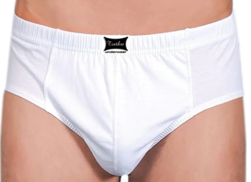 Boxer Underpants Boxer Passion Male Briefs Panties White 6 S Package Boxer Casual 100% Cotton
