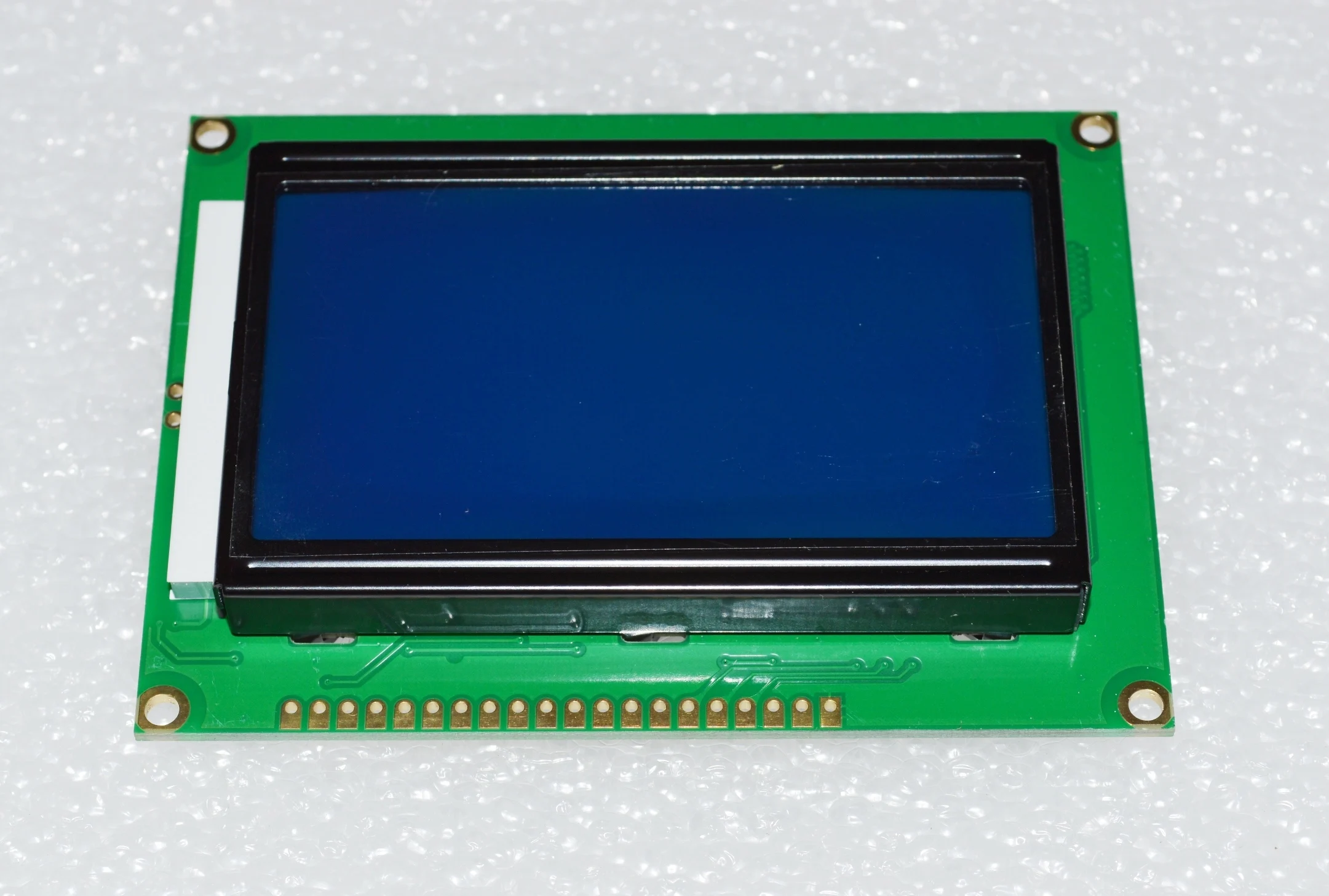 1шт\лот LCD ЖК-дисплей 12864B синий экран с подсветкой 5 В |