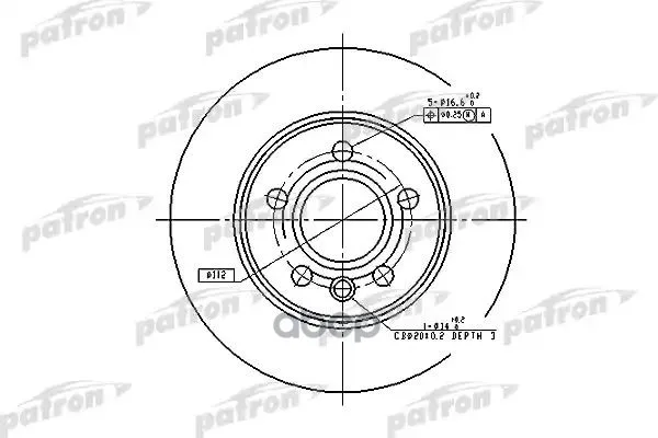 Диск Тормозной Задн Vw: Transporter Iv C Бортовой Платформо |
