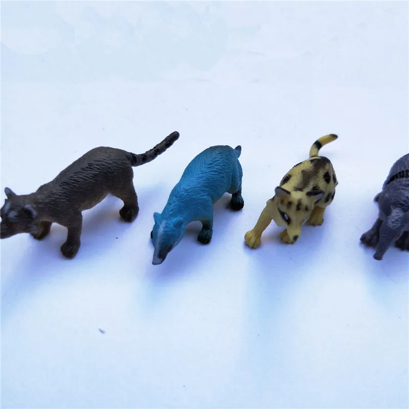 10 шт. Имитация животных панда лиса подарки для раннего детства E18 | Игрушки и хобби