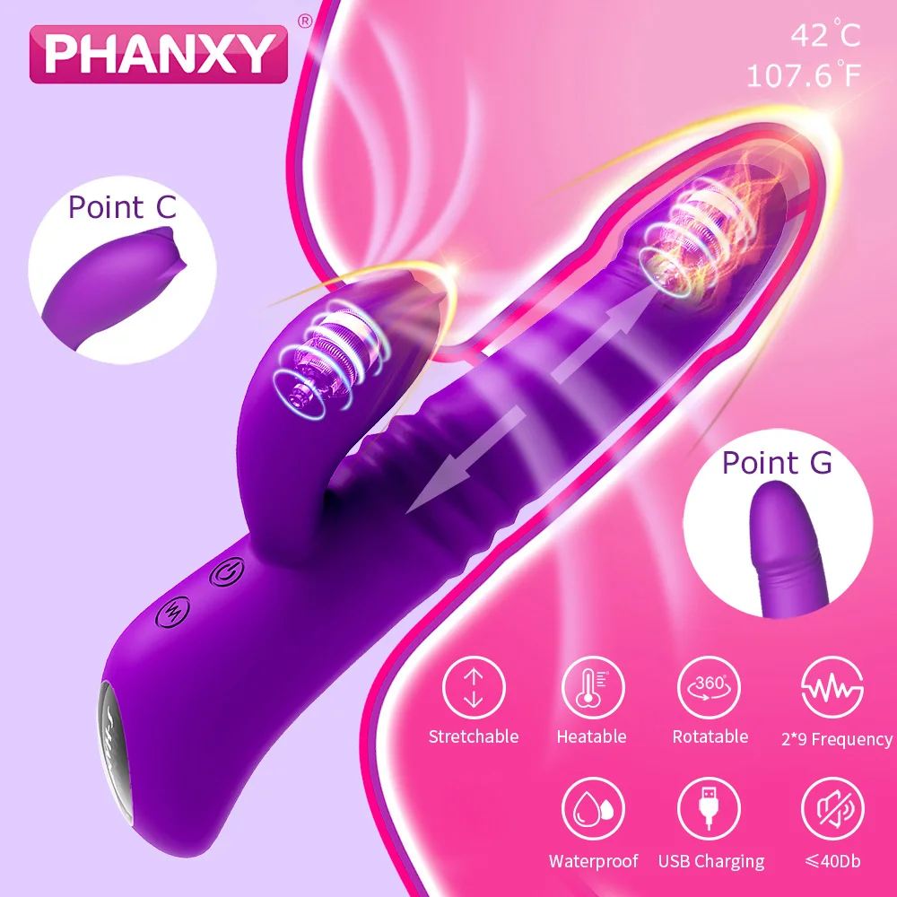 PHANXY G Shop мощный кролик вибраторы для женщин секс игрушки мастурбатор вибратор