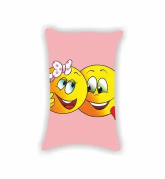 Фото Подушка эмодзи emoji №24 Картинка с двух сторон