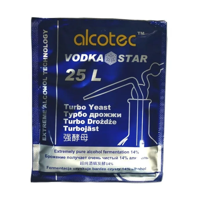 Турбо дрожжи Alcotec Vodka Star | Дом и сад