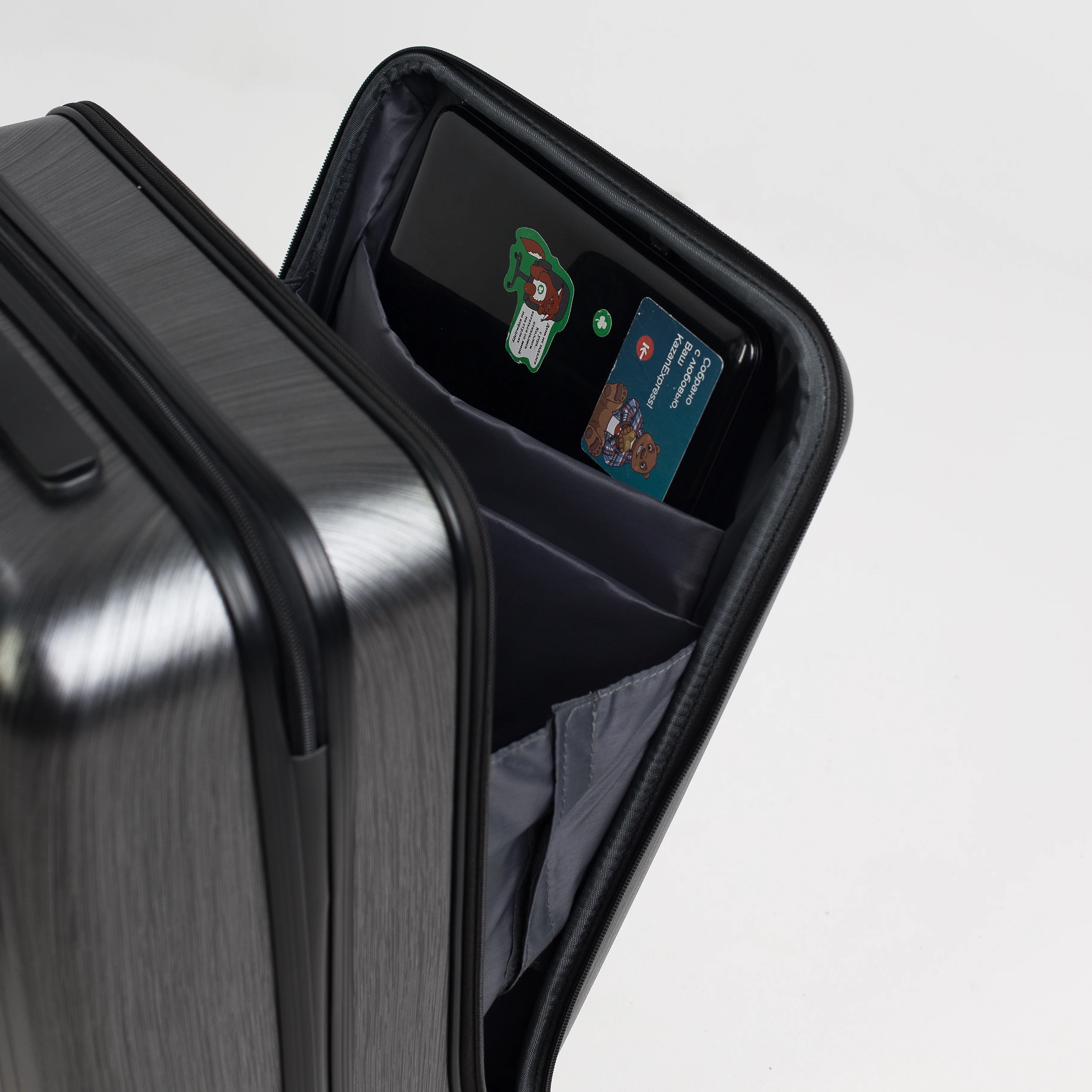 Smart чемодан с USB и отсеком для ноутбука на 4х колесах/ умный чемодан/rare|Чемодан