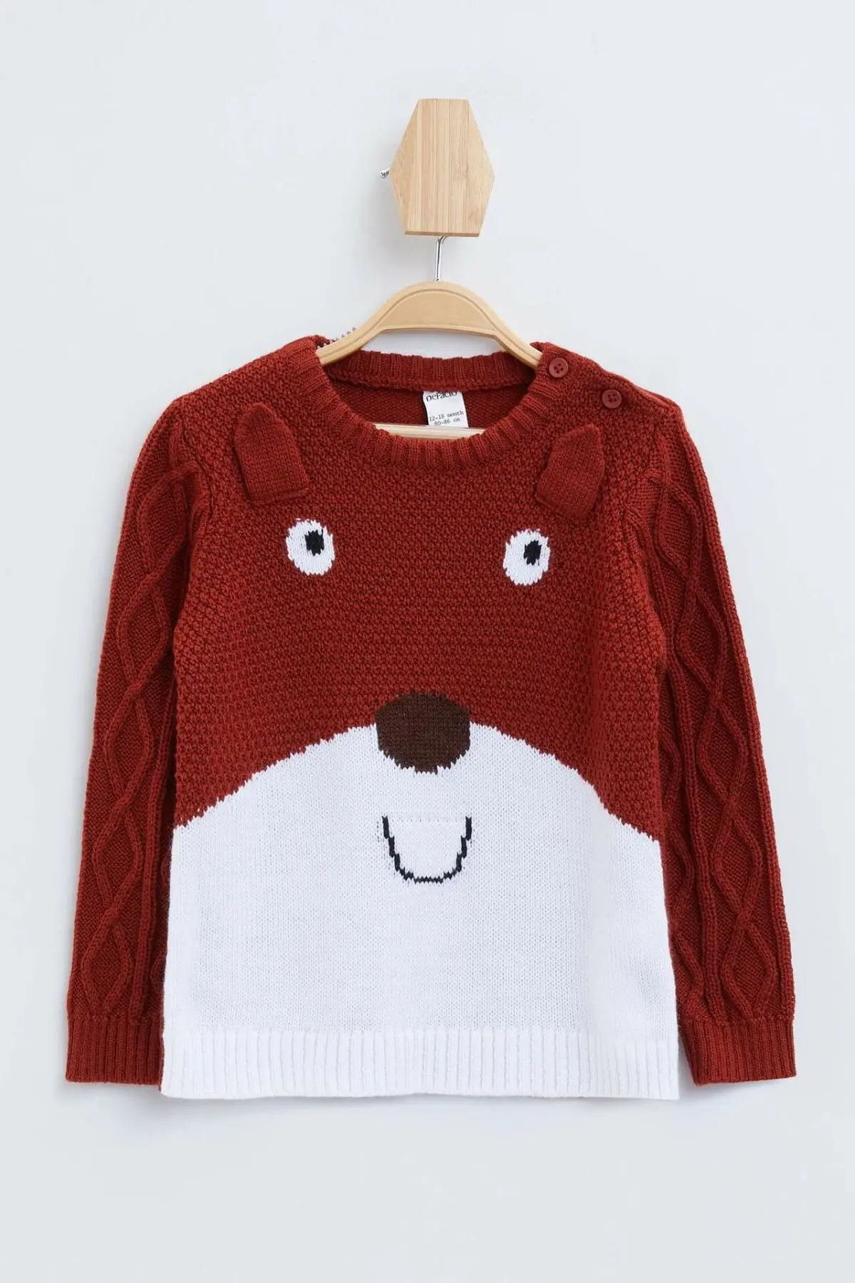 DeFacto/милые свитера с животными для маленьких мальчиков Повседневный вязаный